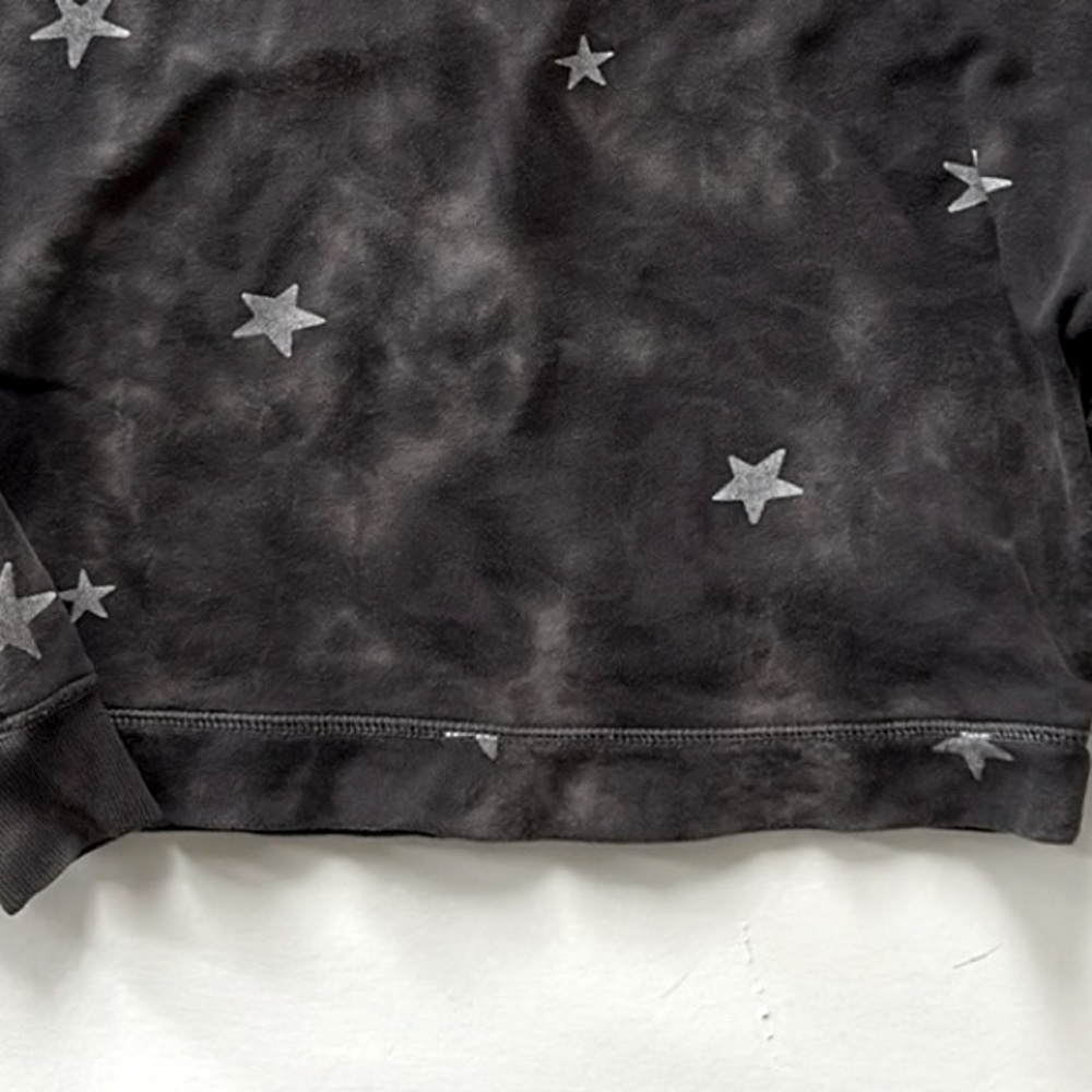 Girls Z Supply Tie Dye Star Cropped Sweatshirt - Picture 5 of 6